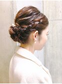【FLAME 天文館】お呼ばれヘアにオススメ☆編み込みアレンジ