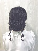 髪の毛リボン