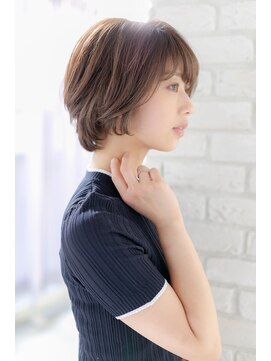 カノン(canon) 【canon 下北沢】横顔美人に☆大人ショートボブ