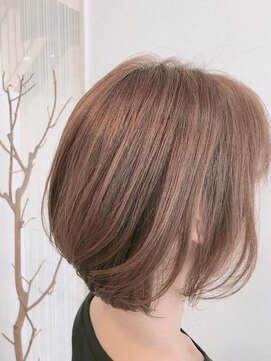 ヘア クリエイト ココカラ(hair create Cocokara) シフォンボブスタイル