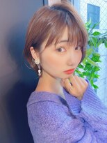 ロンドプランタン 恵比寿(Lond Printemps)&nbsp;【Lond佐野】10代20代 大人かわいい耳かけショート イメチェン