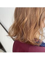 タイドヘアー(tide hair) オレンジページュ