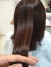 イヤな臭いがしない和漢彩染白髪染め＋カット＋トリートメント￥14850