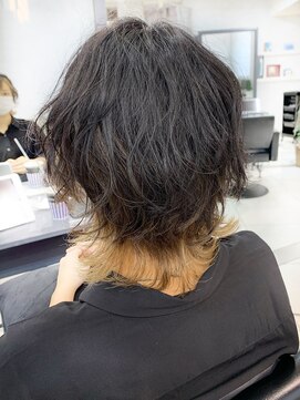 ヴェイン 渋谷(vain) 【vain#☆】ウルフでパーマ.○*