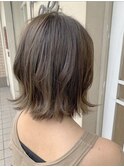 ハイライト×アッシュベージュ