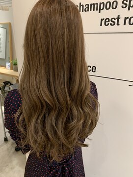 ヘアブランコブランコ 横浜(hair blanco_blanco) 似合わせカット/くびれヘア/デザインカラー/艶ボルドー[横浜駅]