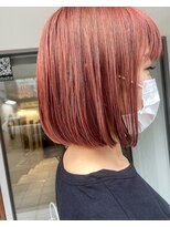 インビテーション(invitation) Wカラー・ブリーチ・コーラルピンク・ピンクベージュ