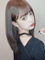 ピープスアンドスー 表参道 渋谷(Peeps&Suu.) 韓国艶髪ミディアム/さらつや潤いヘア/20代30代40代