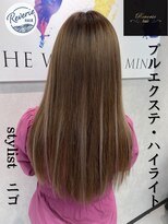 レヴェリーヘア 倉敷店(Reverie hair) #エクステ #プルエクステ #ハイライト #ナチュラル