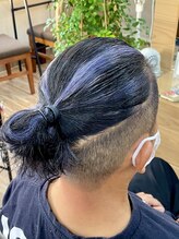 シードヘア(seed hair) ◇アッシュブルー◇アクセントカラー