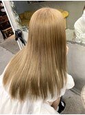 表参道roijir ハイトーンカラー×シアオリーブベージュ