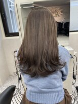 ロンド マーレ 天神大名店(Lond mare) イメチェン/チェリーブラウン/フェミニン/ダークアッシュ/束感