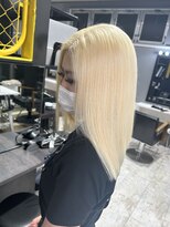 ロイオブジゼル(roi of GiseL)&nbsp;抜きっぱなし　ハイトーン　ブロンドカラー
