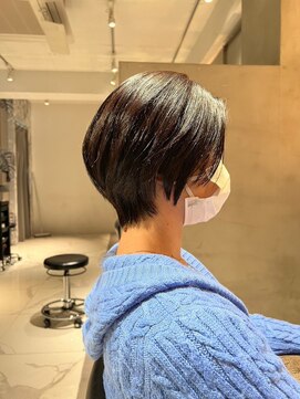 ガリカ 蔵前(Gallica) 【竹之内蔵人】センターパートでつくる大人のハンサムショート