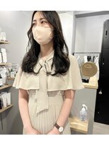 カミエ(kamie)&nbsp;＊オリーブグレージュ濃いめ ブリーチなしワンカラー 神戸 三宮