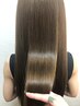 【驚きの艶カラー】髪質改善ケラフェクトカラー+生酵素+TR+カット　¥14800