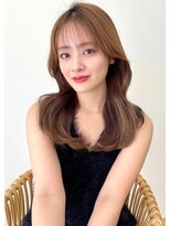 ミント バイ フォルテ(mint by FORTE)&nbsp;くびレイヤーエモージュ抜け感前髪