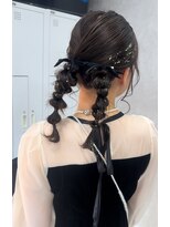 ビューティーサロン ガーデン(beauty salon garden)&nbsp;ピタッとタイトにツインアレンジ♪♪