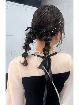ビューティーサロン ガーデン(beauty salon garden) ピタッとタイトにツインアレンジ♪♪
