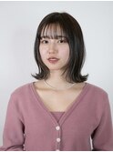 ミディアム/外ハネロブ/顔周り/レイヤーカット/茶屋町/梅田/大阪