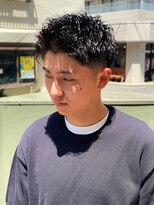 スウェル 船橋店(Swell)&nbsp;ダークアッシュ/アッシュブラック/カルマパーマ/ベリーショート