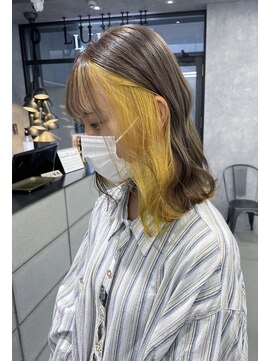 ミスト(MIST) インナカラーイエローカラー