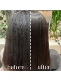 縮毛矯正/髪質改善