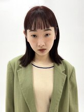 テテ ニコ(tete nico) 【大前晴奈】チェリーレッド×オン眉