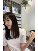 サラサラヘアな大人清楚セミロング