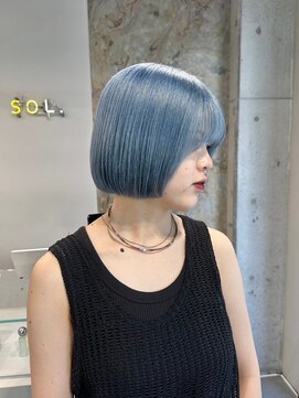 ソル バロール 表参道(SOL .valor) ネビージュ[表参道駅/青山/ケアブリーチ/ダブルカラー]