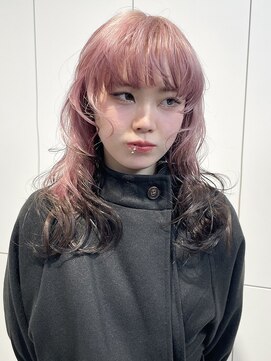 ロンドアンメゾン 原宿(Lond un Maison.) 【木坂桃歌】小顔に見せるヘア ハイトーン レイヤーカット