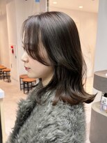 アイティーバイアルバム 下北沢店(IT by ALBUM)&nbsp;オリーブカラー透明感カラー秋色くすみベージュ_ba499141