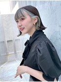 成人式はダブルカラー、インナーカラー♪
