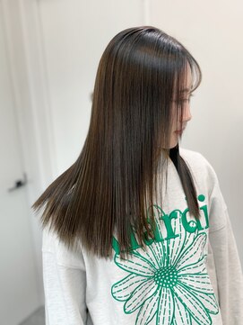 シュアショット(SURE SHOT) オリーブカラー　髪質改善カラートリートメント