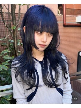 ハコ プラス(HACO+) 【Haco+】Nova_くすみブルー_ダブルカラー