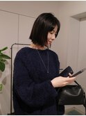 【結べるボブ/阿部達哉】大人ボブ/ショートボブ/ミニボブ