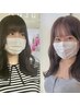 【6月.7月限定】季節感 カラー+前髪カット+3stepトリートメント