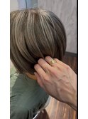 白髪ぼかし