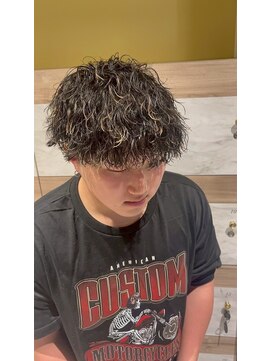 アース オーセンティック 岡山青江店(EARTH Authentic) ”波巻きパーマ”