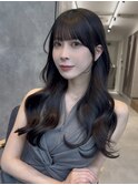 韓国レイヤーカット前髪カット髪質改善銀座