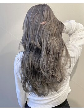 ベルヘアーデザイン 堺東(Belle hair Design) 外国人風ハイトーングレージュオリーブ20代30代40代堺東レイヤー