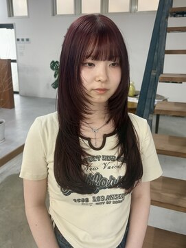 カフネ(cafne) ロングハイレイヤー