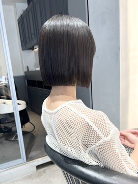 ロンドジェネルーズ 柏(Lond generous) オリーブグレー/韓国風巻き/レイヤーカット/髪質改善/縮毛矯正