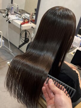 髪質改善カラー×TOKIOトリートメント