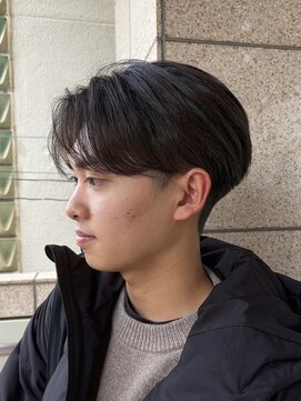 センターパート/ナチュラルセンターパート/ニュアンスパーマ