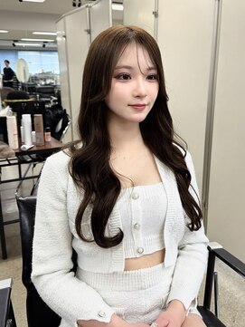 #透明感カラー#愛されモテヘアー#艶髪