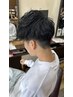 メンズ限定　カット＋スパ　頭皮が気になる人、疲れている方　￥6600→5500