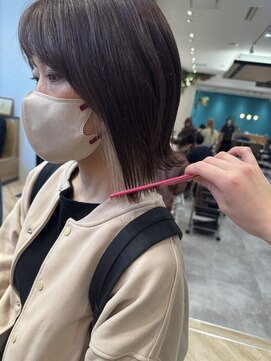 スリーランド(THREELAND) インナーカラー、ホワイトカラー（堀）