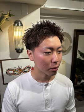 メゾンフォーメン 心斎橋店(Maison for men) スパイキーショート/テーパーフェード/メンズショート