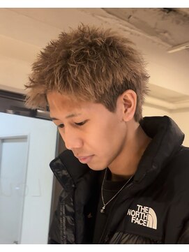 ルイ 京都烏丸店(Loui) ハイトーンスパイキーショート